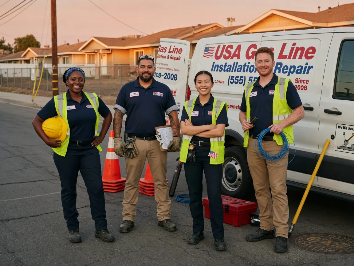 Gas Line Installation company in Hollenberg, KS